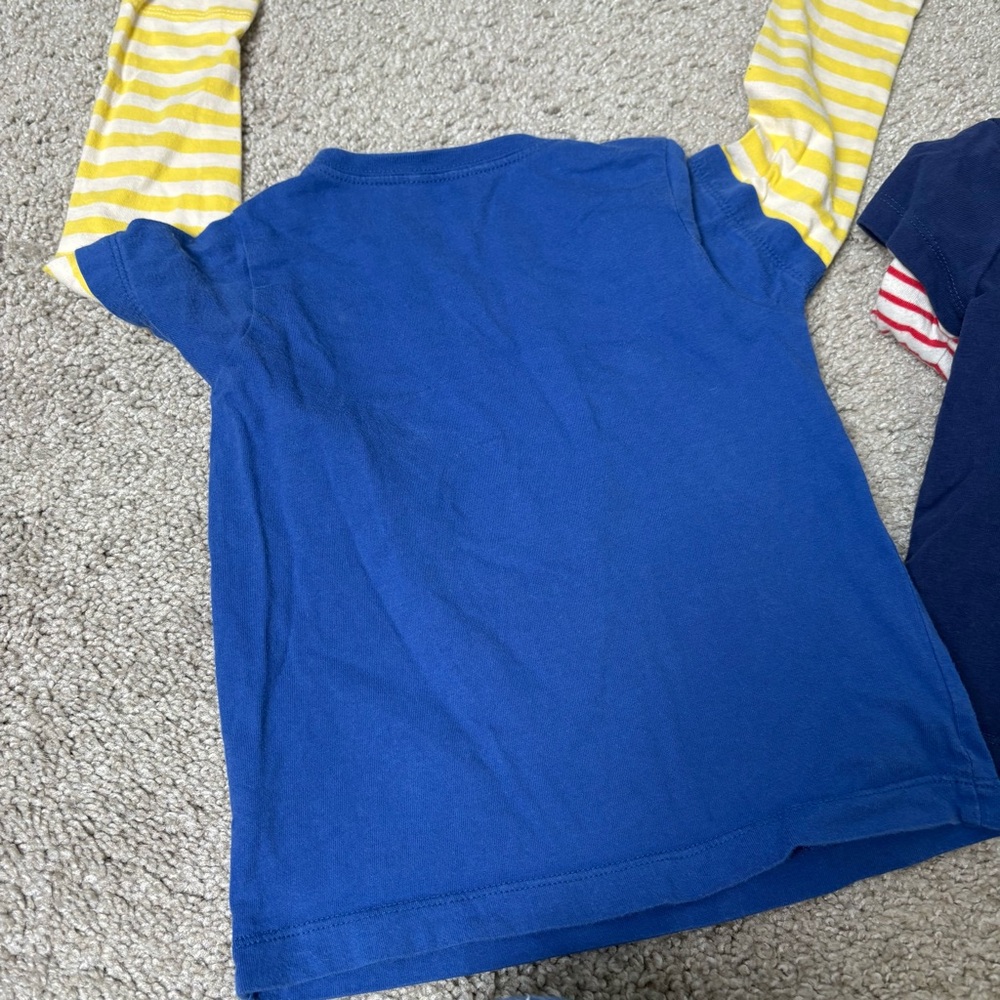 Mini Boden Lamb and Banana Yellow Long Sleeve Shirts 18-24 Months - Picture 6 of 10